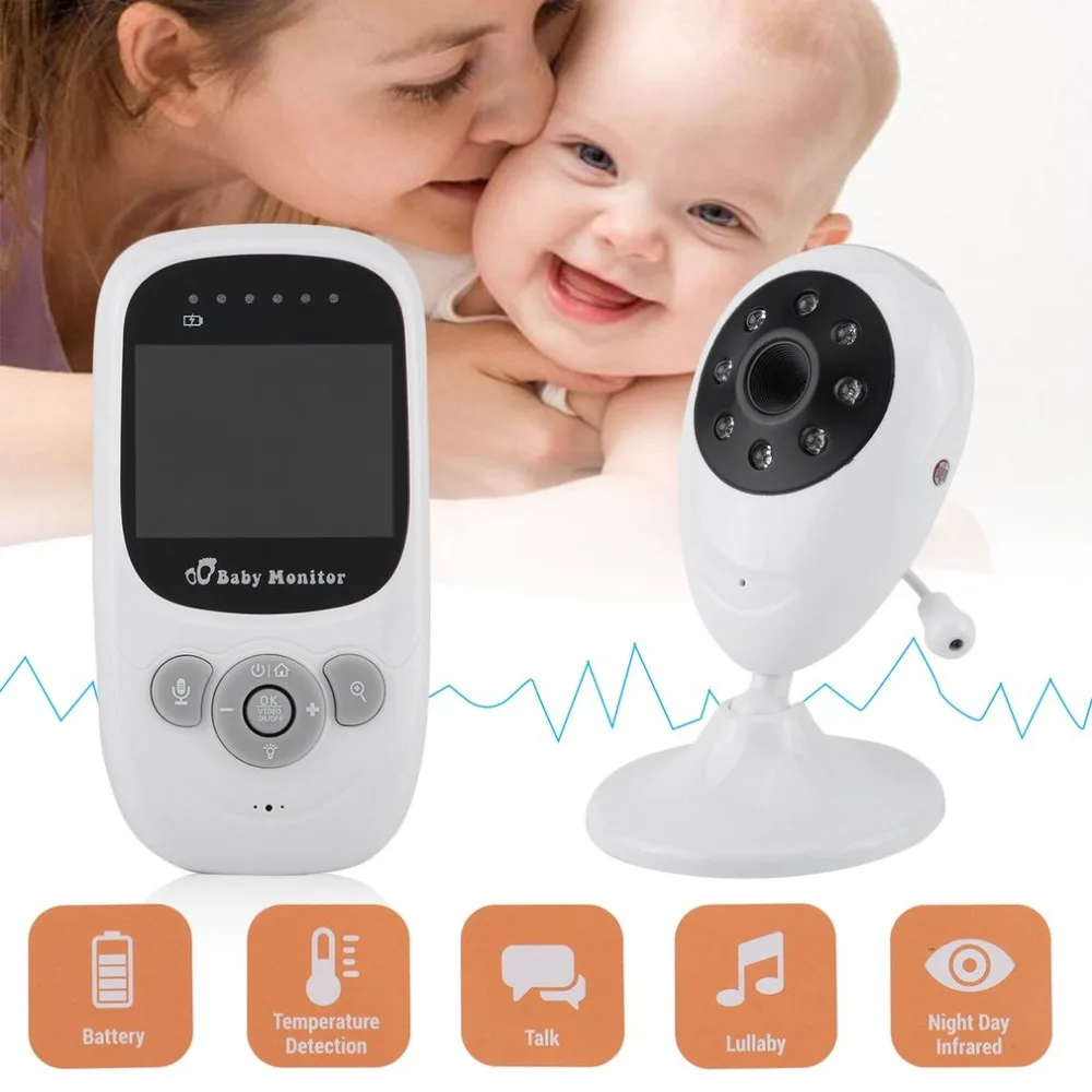 

2.4Inches Baby Monito TFT LCD Night Vision Home Indoor Wireless Digital Baby Security Video Monitor Baby Care Baby Viewer