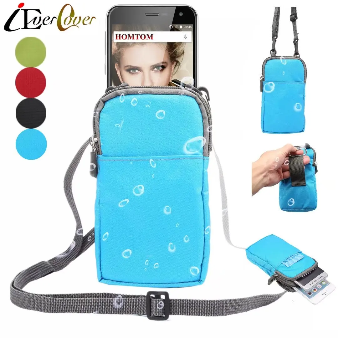 

Outdoor Waterproof Nylon Pouch Case for HomTom HT50 HT37 HT30 HT27 HT10 HT3 HT7 HT6 HT5 HT16 HT17 HT20 Pro Phone Wallet Bag Capa