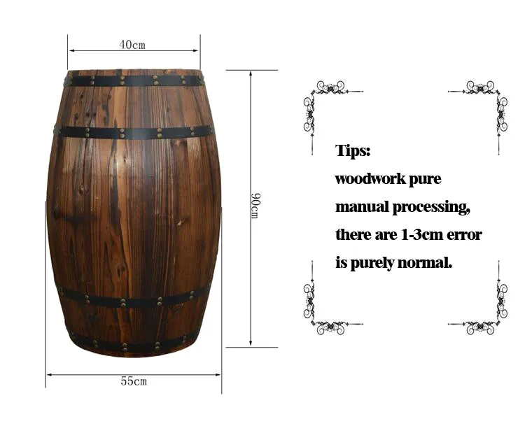 Высокое ведро для бара красное вино бочка для ликера винный пузырь подарок на Рождество деревянный бочонок реквизит бочонок пленка реквизит бочонок ведро