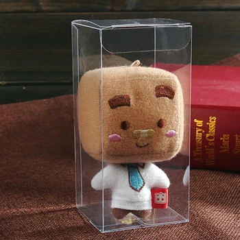 

30Pcs/Lot 6*6*13cm Chocolates and Candy Baby Gift Box As Storage Wedding Box/Plastic PVC Display White Boxes