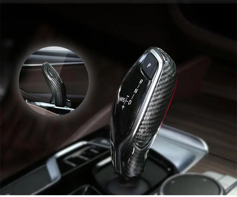 Автомобильный Стайлинг, автоматическая скоростная ручка переключения передач, накладки на голову, наклейки для BMW 5, 7, серия G30, G38, G11, G12, X3, G01, отделка, авто аксессуары