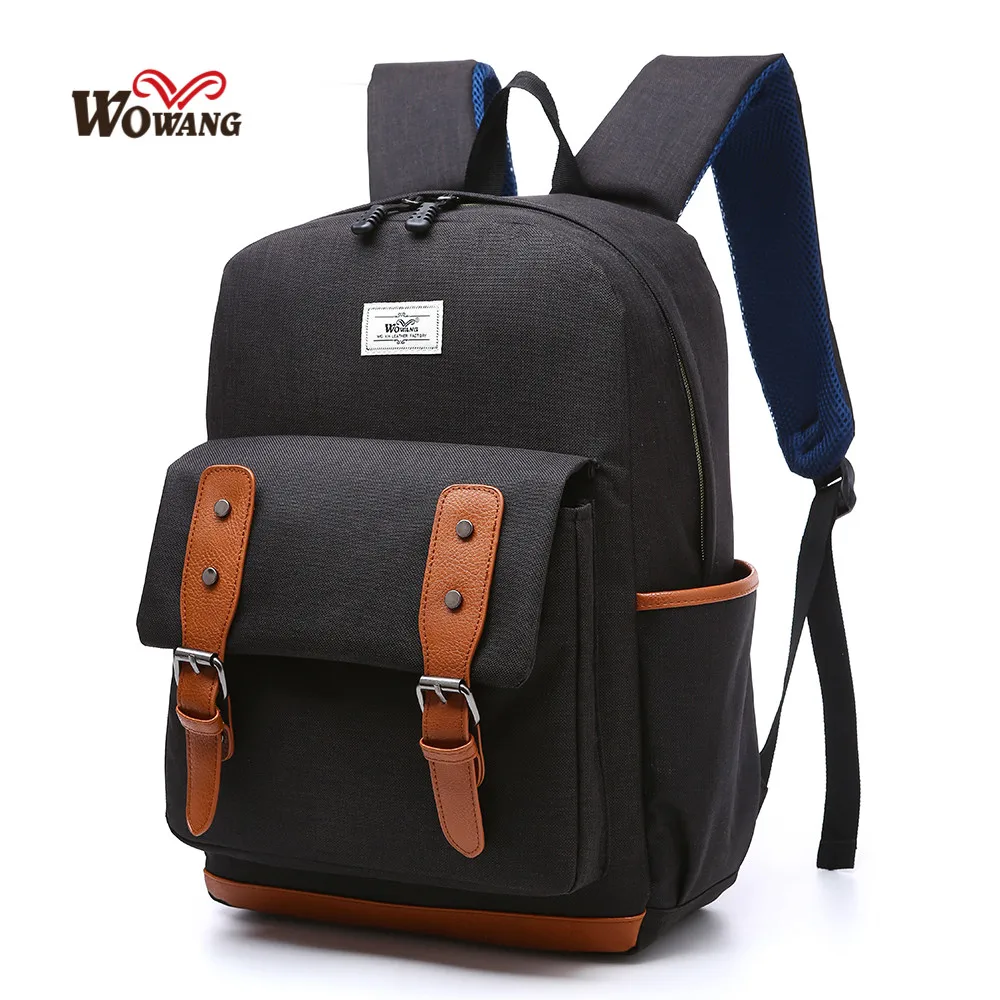 Famous Nylon Large Capacity Women Backpack Korean Style Unisex Backpack