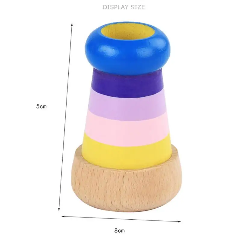 Kids Wooden Magic Kaleidoscope Toys Children Learning Educational Puzzle Toys Baby Birthday Christmas Gifts Funny Classic Toys