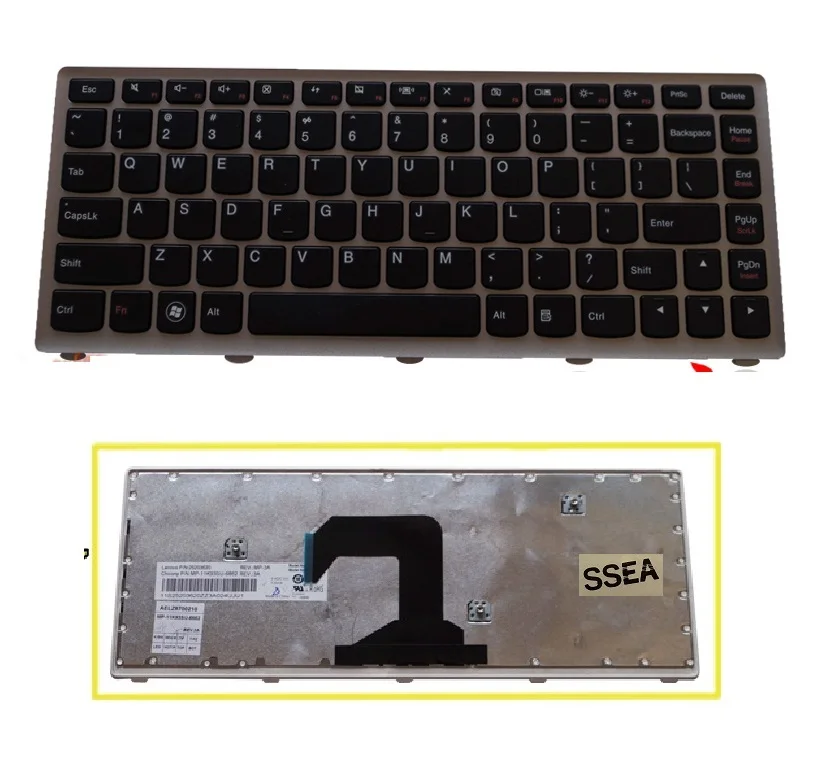 Новая английская клавиатура для ноутбука LENOVO U410|lenovo u410 keyboard|lenovo laptop keyboardkeyboard for |