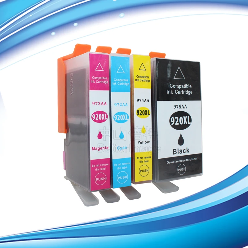 For HP 920XL High Yield Non OEM Ink Cartridge,8 pcs,with chip and ink, ready to use-in Ink
