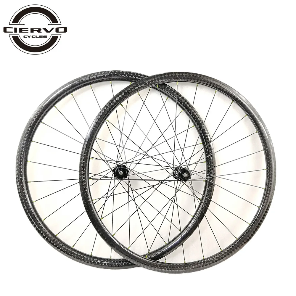 

29er 28mm x 28mm Asymmetric Mtb XC Carbon Wheelset Tubeless Clincher 11v 12v Straight Pull Center lock Mountain Bike Wheels 28H