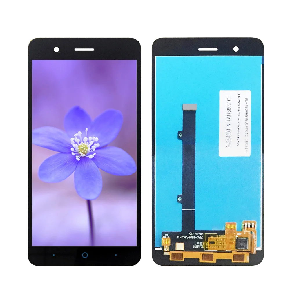 ЖК-дисплей 5 дюймов для ZTE Blade A510 сенсорный экран дигитайзер датчик в сборе 1280x720 A 510