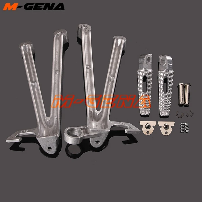 Задние подножки подножка кронштейн педали для GSXR1000 GSXR 1000 GSX1000R K5 2005 2006 05 06