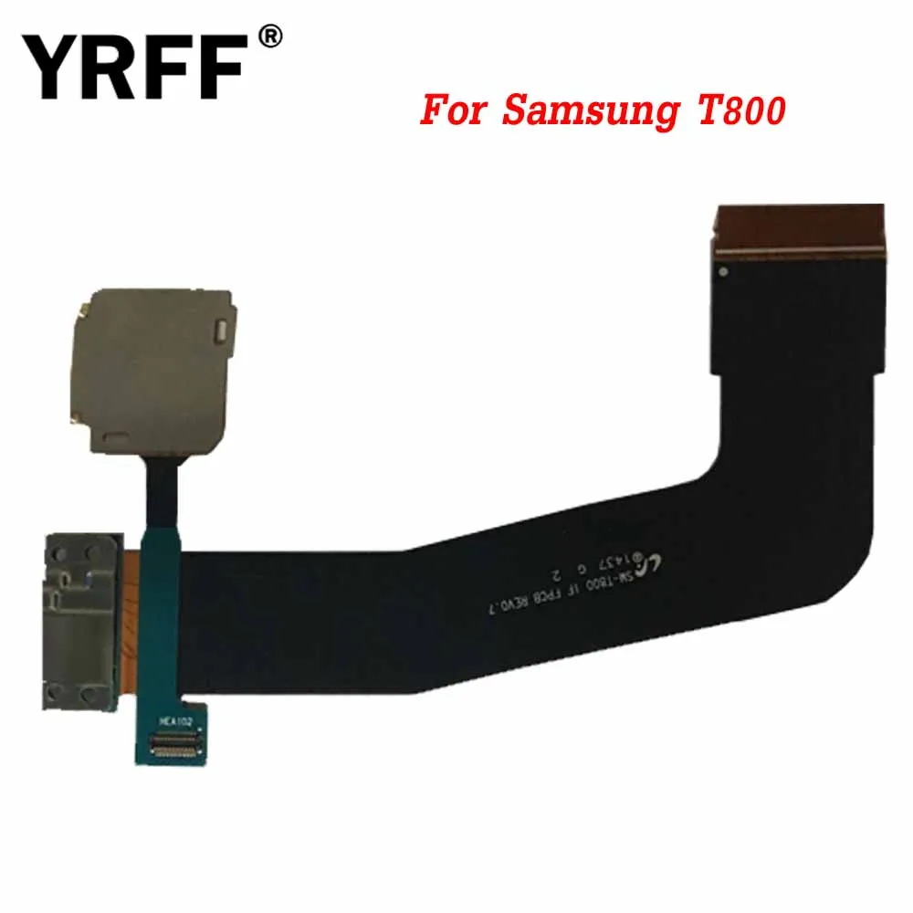 YRFF запасные части порт с SD кардридером гибкий кабель для Samsung Galaxy Tab S 10 5 T800 док