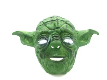 

Halloween cosplay Green monster headgear mask alien mask UFO Masquerade scare mask sci-fi movie theme hood mask Latex
