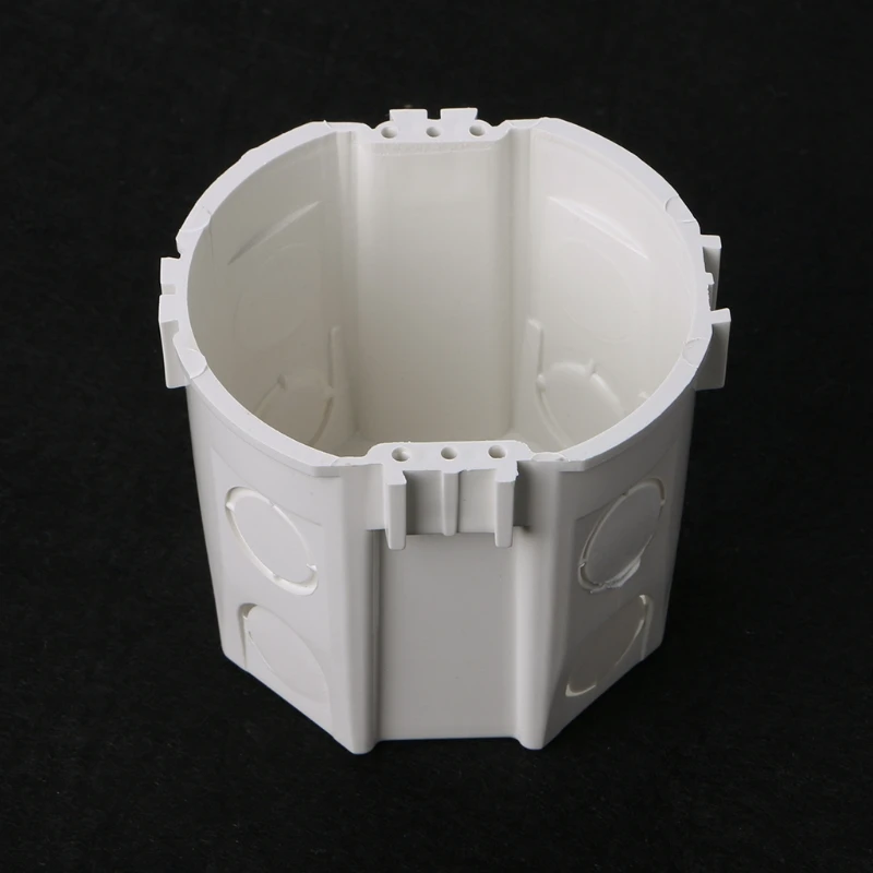 EU Standard Round Wall Junction Box Internal Cassette Wiring Harness