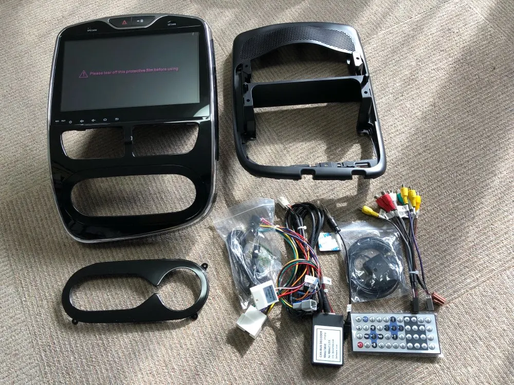 Clearance Android 8.0 Octa Core 10.1" Car Audio Stereo Player for Renault Clio 2013 2014 2015 2016 2017 GPS Radio Bluetooth WIFI 32GB ROM 20