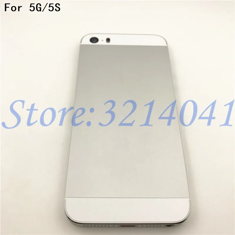 Качественная задняя крышка для iPhone 5 аккумулятора корпуса замена среднего шасси