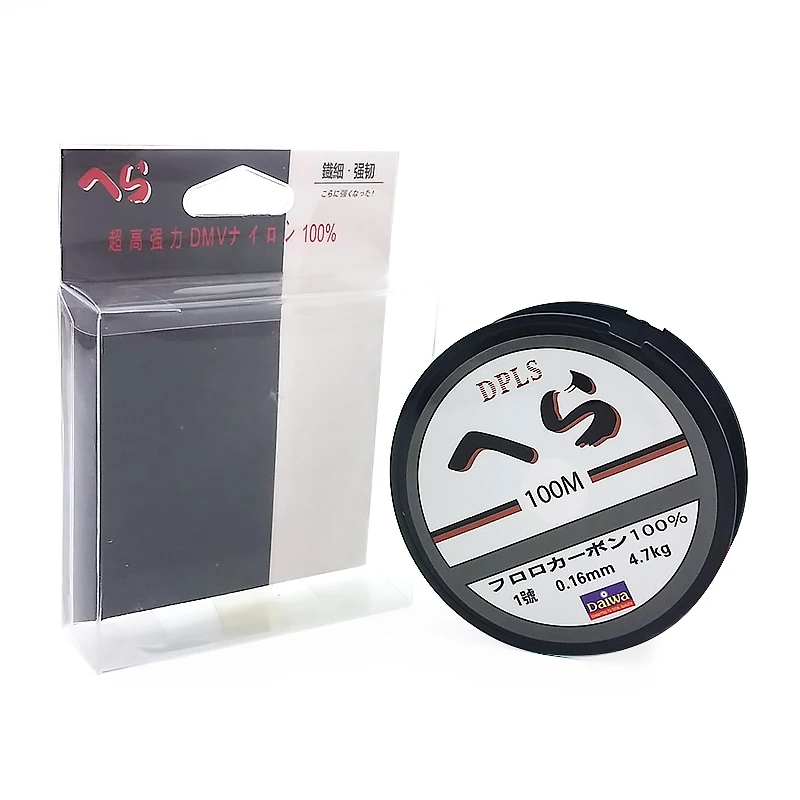 

100M Transparent White Nylon Strong Fishing Line 4LB-43LB Durable Monofilament Lake Sea High Quality Fishing Tackles Pesca
