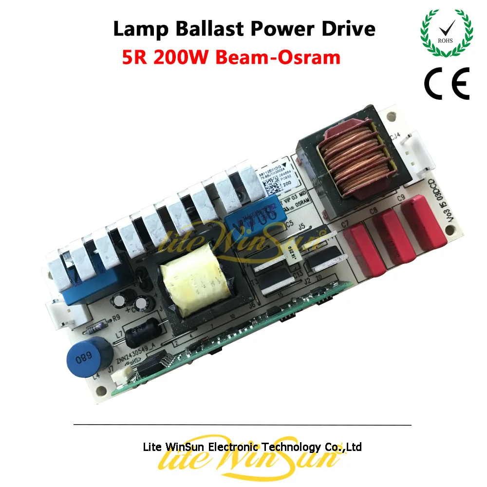 Generic UHP 5R 190W160W Lamp Power Board Ballast Sharpy Beam Lamp MSD Platinum Replace Power Drive