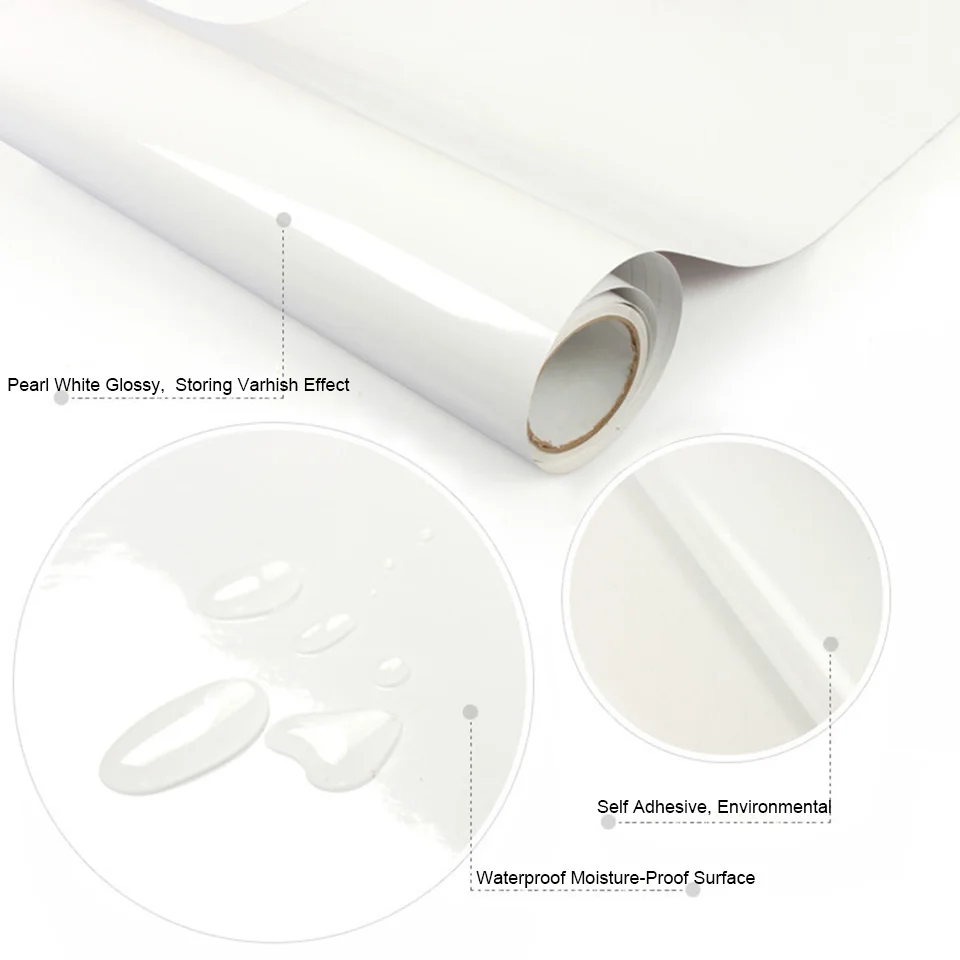 PVC Decorative Film Self Adhesive Wallpaper Furniture Renovation Stickers Kitchen Cabinet Waterproof Wallpaper Home Decor (14)