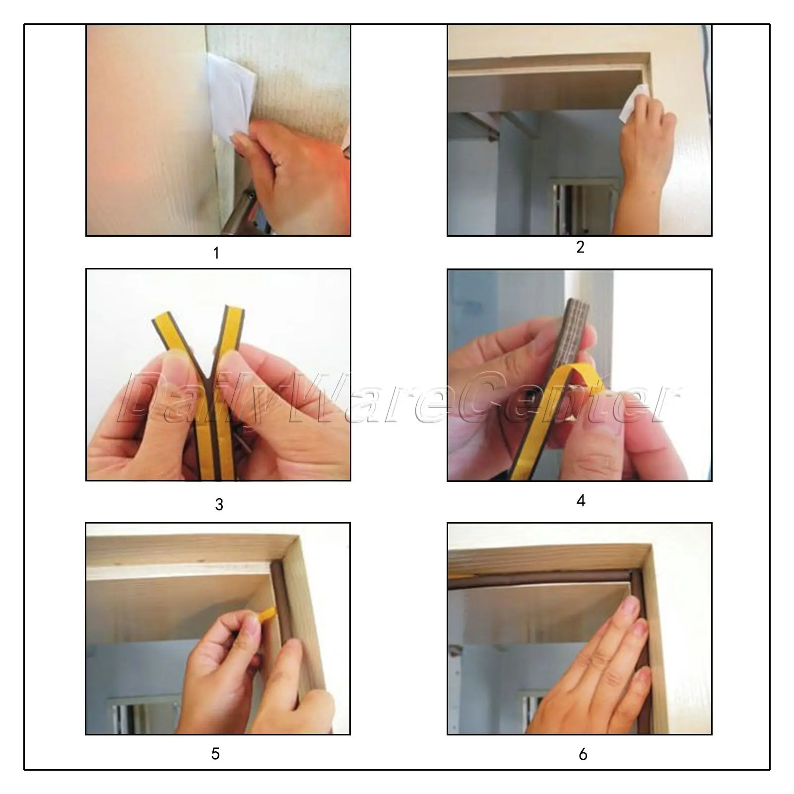 Как разобрать дверь и переклеить 5M E/P/I Type Foam Draught Excluder Self Adhesive Window Door Seal Strip For Doo