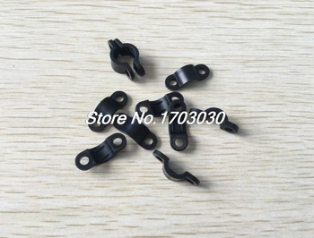 

4.5mm Dia Plastic Cable Clamp Wire Hose Fixing Clip Harness 300Pcs