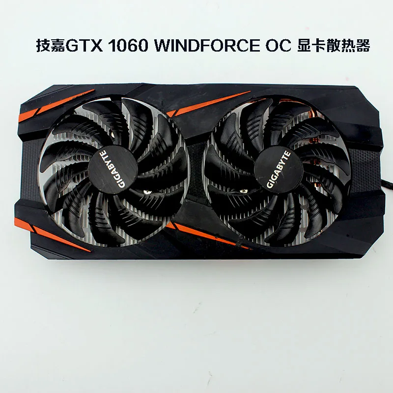 Оригинальный Для Gigabyte GTX 1060 WINDFORCE OC игровой Графика Видеокарта кулер вентилятор
