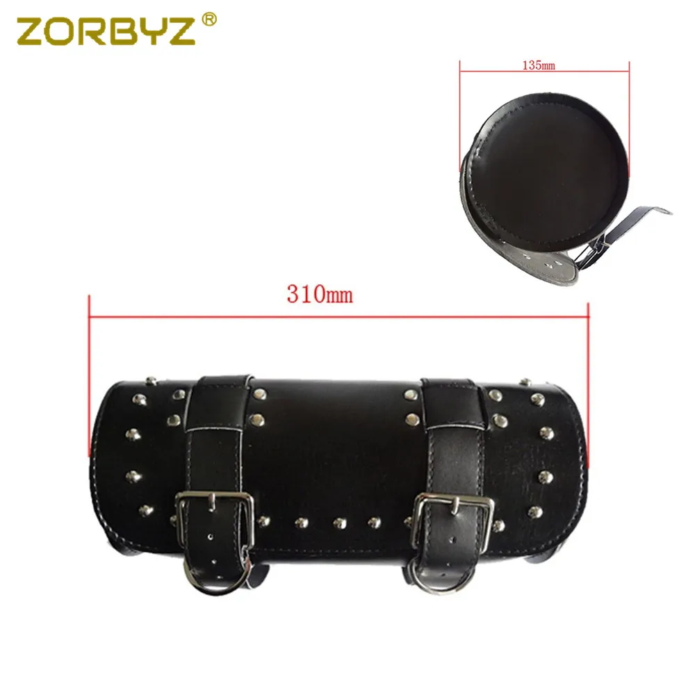 ZORBYZ Motorcycle Front Forks Bag Two Strap Tools Side Bag Fit For