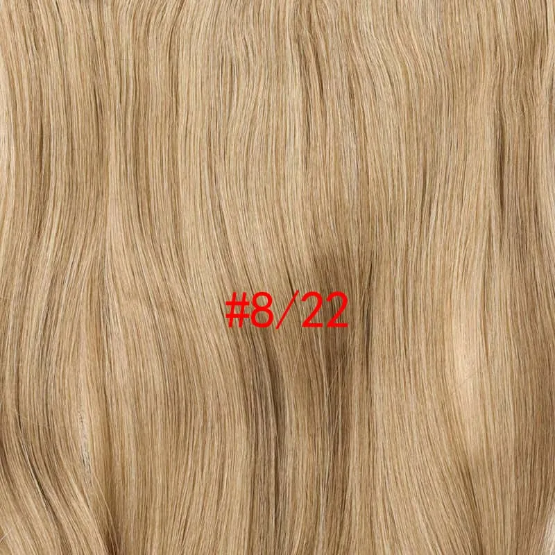 Silike 190 г волнистые Волосы на заколках синтетических выдвижениях волос блондинка 24 дюймов 17 Цвета доступны синтетические термостойкие Волокно 4 Зажимы/шт доступны синтетические волосы - Цвет: P6/613