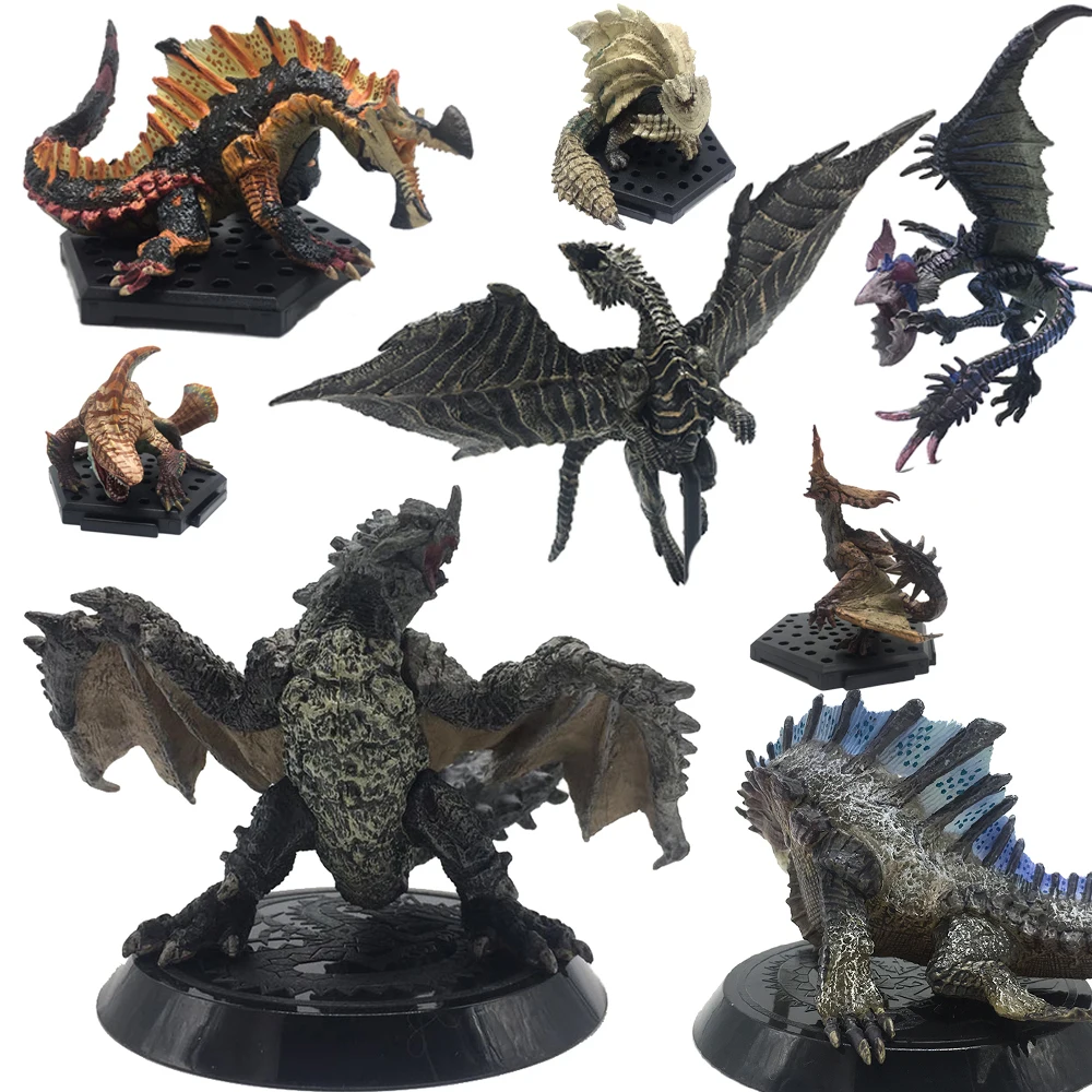 2018 Japan Anime Monster Hunter World Game PVC Models Hot Dragon Action Figure Decoration Toy Model Collection Christmas Gift