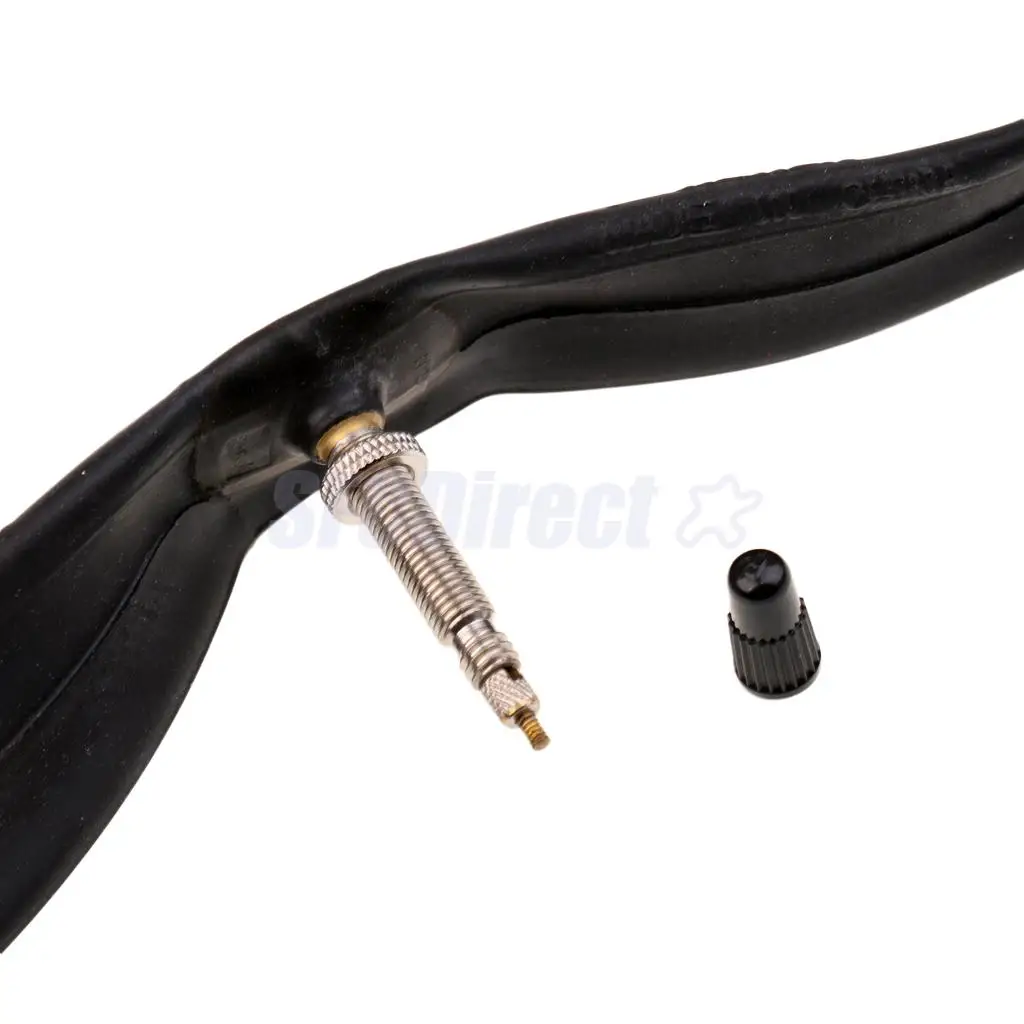 2Pcs Bicycle Inner Tube 700 x 28/32C FV Valve Rubber Bike Inner Tube Tire