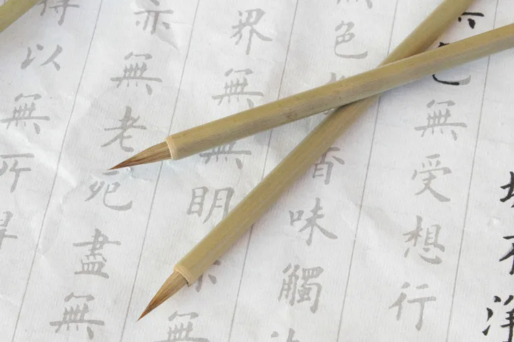 Ласка волос небольшая обычная для письма кисть китайского ручка-кисть для каллиграфии кисть для китайской живописи пейзаж Картина поставки