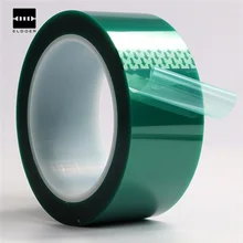 New PET Tape Good Viscosity High Temperature Heat Resistant Solder Repair 50mm x 33m100ft Color Bright Eye-catching Green