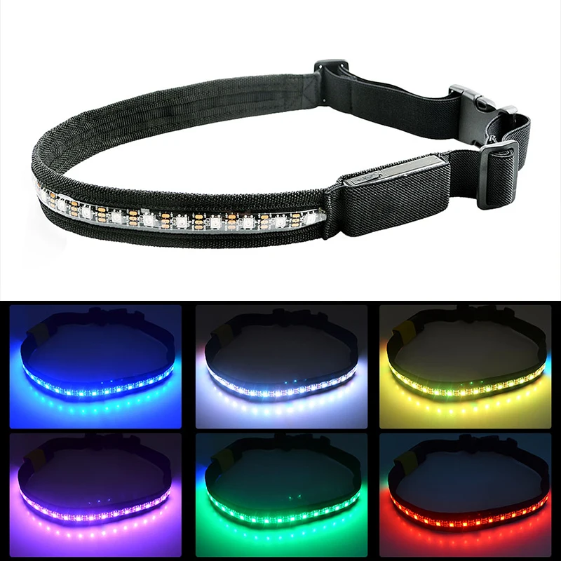 

LED Flashing Waist Band 2.4G Wireless Remote Control Cornering Lamp Safety Night Cycling Running Jogging Reflective Waist Belt