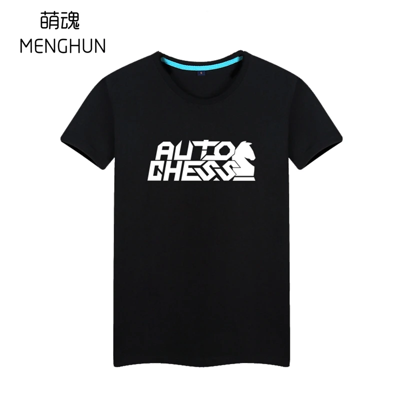  New game t shirts Dota AUTOCHESS game fans t shirts game fans gift summer t shirts Auto chess t shi
