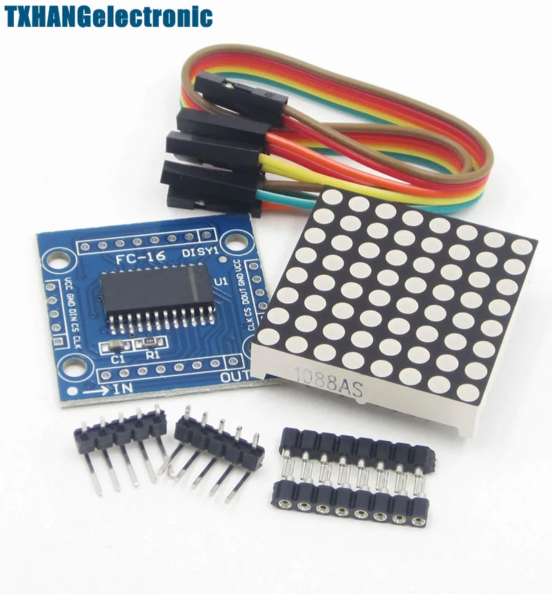 1 шт. MAX7219 матричный модуль микроконтроллер DIY KIT|diy kit|kit kitskit diy |