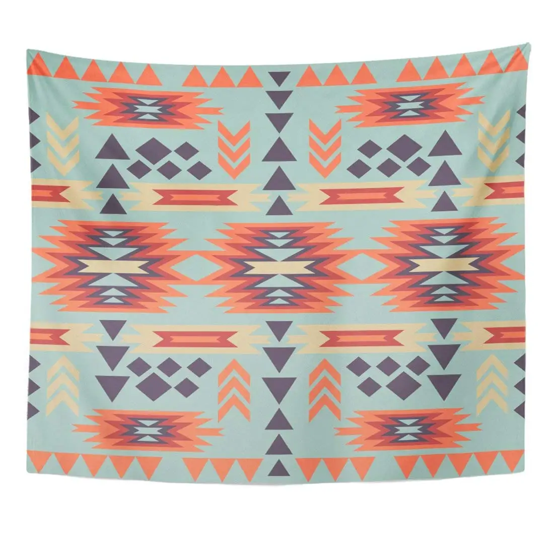 

Tapestry Aztec Colorful Navajo Pattern Abstract American Chevron Color Home Decor Wall Hanging for Living Room Bedroom Dorm