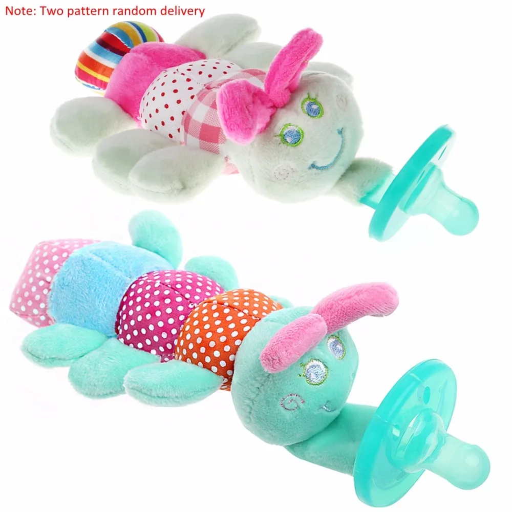 1 Pc bébé bébé garçon fille Silicone sucettes câlin peluche Animal bébé mamelons nouveau