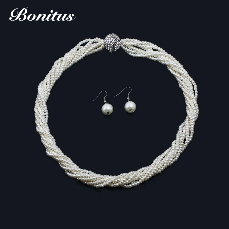 [Ювелирный магазин bonitus] Модный Ювелирный Набор женские аксессуары эффектное