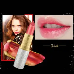 Леди подарок на день рождения блеск Губная помада Водонепроницаемый Lip stick косметический длительный Средства ухода за губами телесного