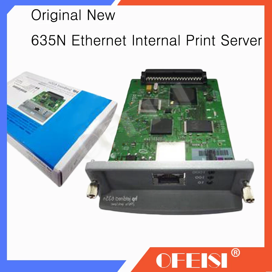 100% New Original JetDirect 635N J7961G Ethernet Internal Print Server Network Card and DesignJet Plotter Printer 100% New Original JetDirect 635N J7961G Ethernet Internal Print Server Network Card and DesignJet Plotter Printer