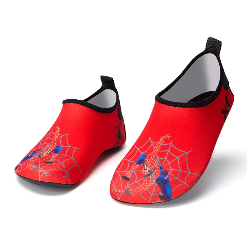 

Summer Outdoor Swimming Water Shoes Boys and Girls Beach Shoes Baby Child Unisex Flat Soft Walking Kids Spider-man Shoes Sneaker