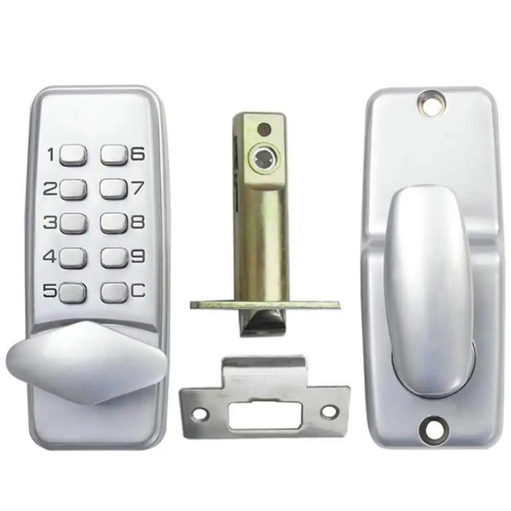 Mechanical Code Lock Password Entry Door Locks Keyless Security