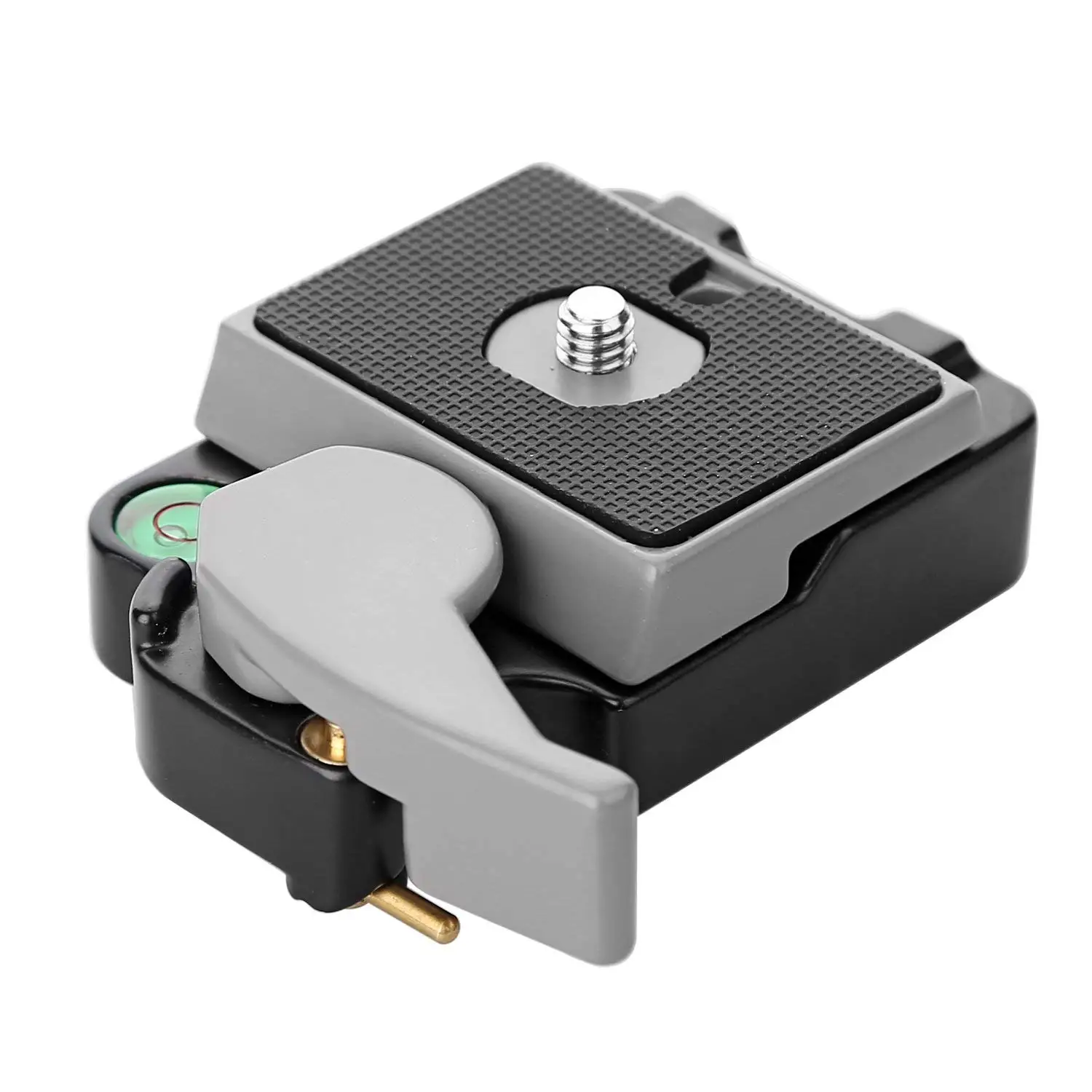 Kingjoy Aluminum Alloy Quick Release QR Plate Adapter KH-6100 with 1/4in-3/8in Screw and Bubble Lever for | Электроника
