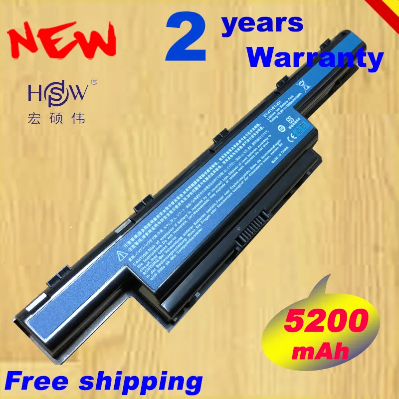Аккумулятор HSW 5200 мА · ч для ноутбука Acer Aspire 5336 5342 5349 5551 5560G 5733 5733Z 5741 5742 5742G 5742Z 5742ZG 5749