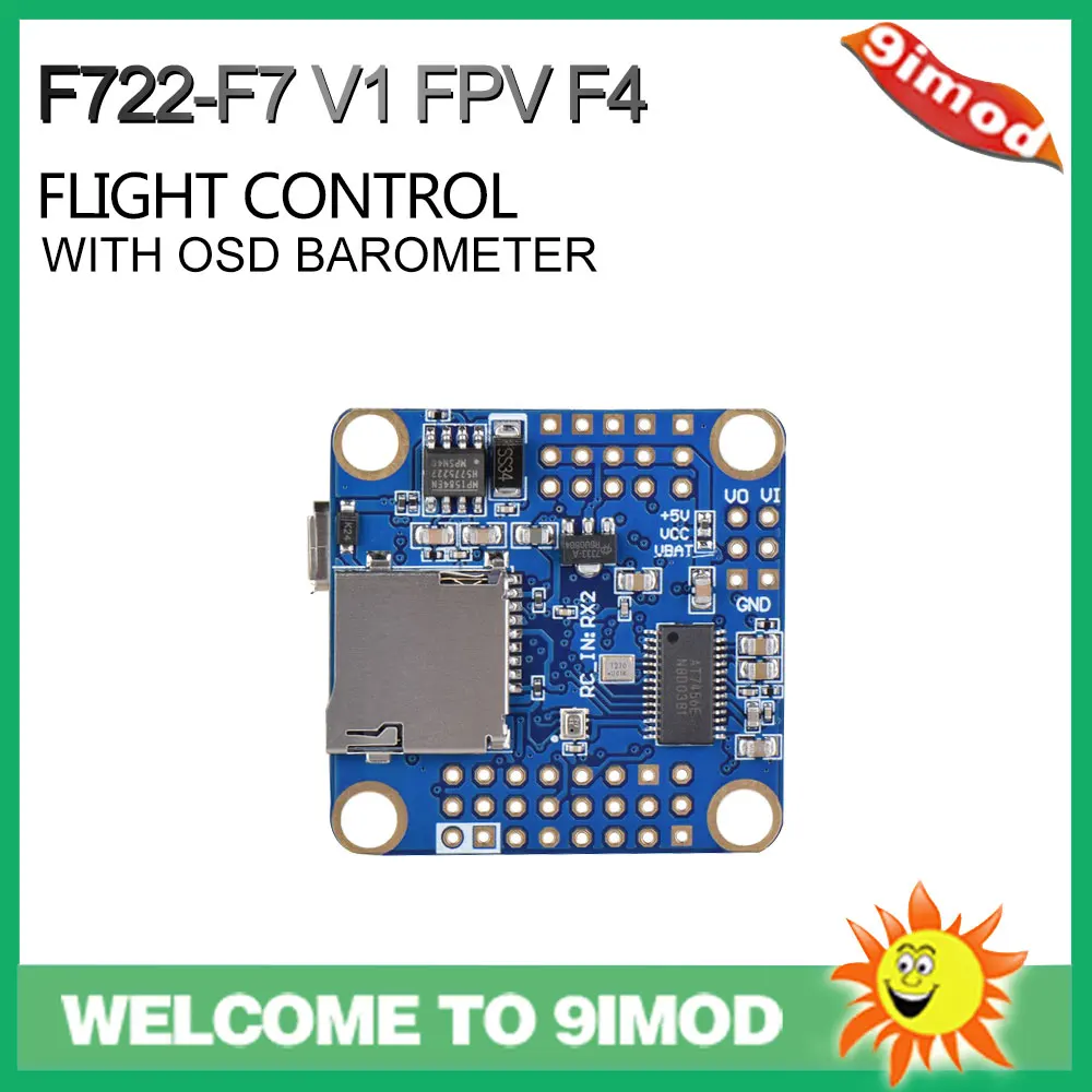 

F722-F7 V1 FPV F4 Flight Control with OSD Barometer for RC Quadcopter FPV Racing Drone