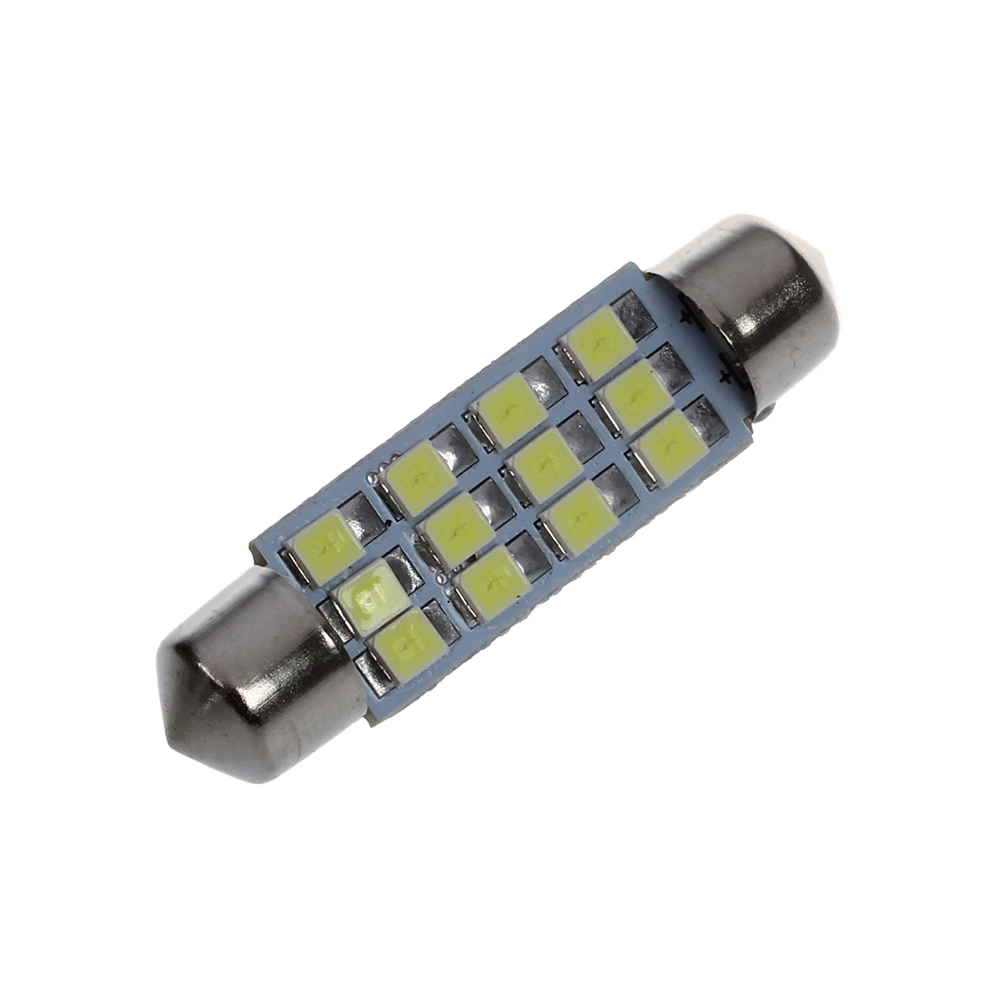 42 мм 12 SMD 3528 Светодиодный светильник для салона автомобиля c5w купольная гирлянда