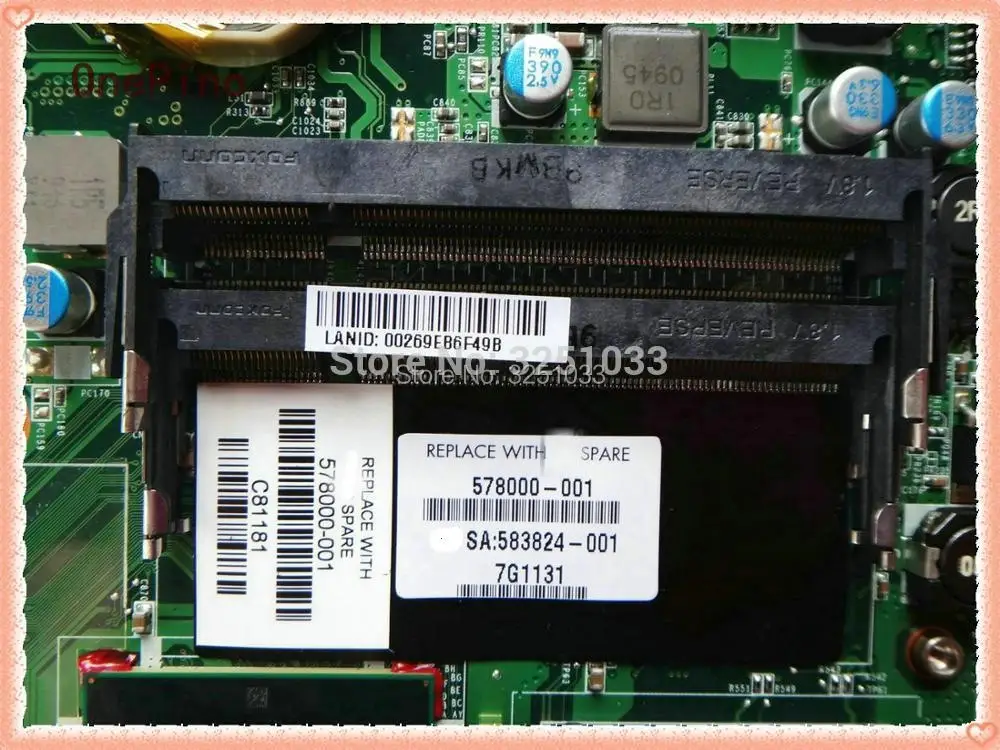 578000-001 for hp CQ61 G61 Notebook for HP CQ61