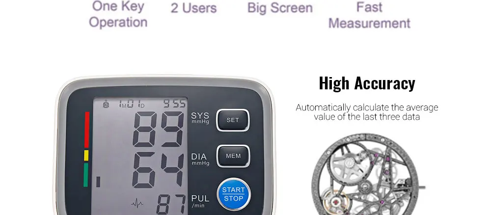 High Quality blood pressure pulse