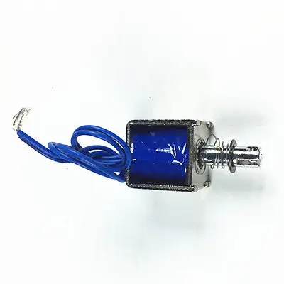 JF-0826B 12 В 24VDC 350mA 10 мм 20N нормально-открытый электромагнитный клапан Электромагнит Сеть Push/Pull Тип
