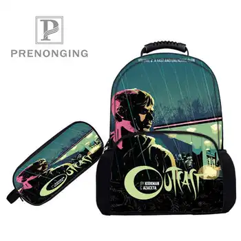 

Custom 17inch Noutcast Backpacks Pen Bags 3D Printing School Women Men Travel Bags Boys Girls Book Computers Bag#1031-8-outcast