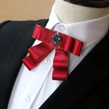 Новинка; ; модный мужской Британский многослойный воротник-галстук-бабочка; Деловое платье для жениха; Свадебный галстук-бабочка