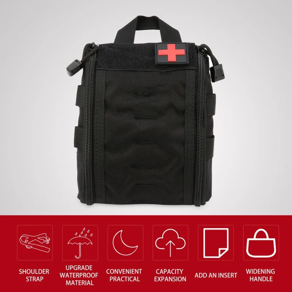 

Outdoor Portable First Aid Bag Tactical Medical case Multifunctional Waist Pack Camping Climbing Emergency Bag Survival Kit