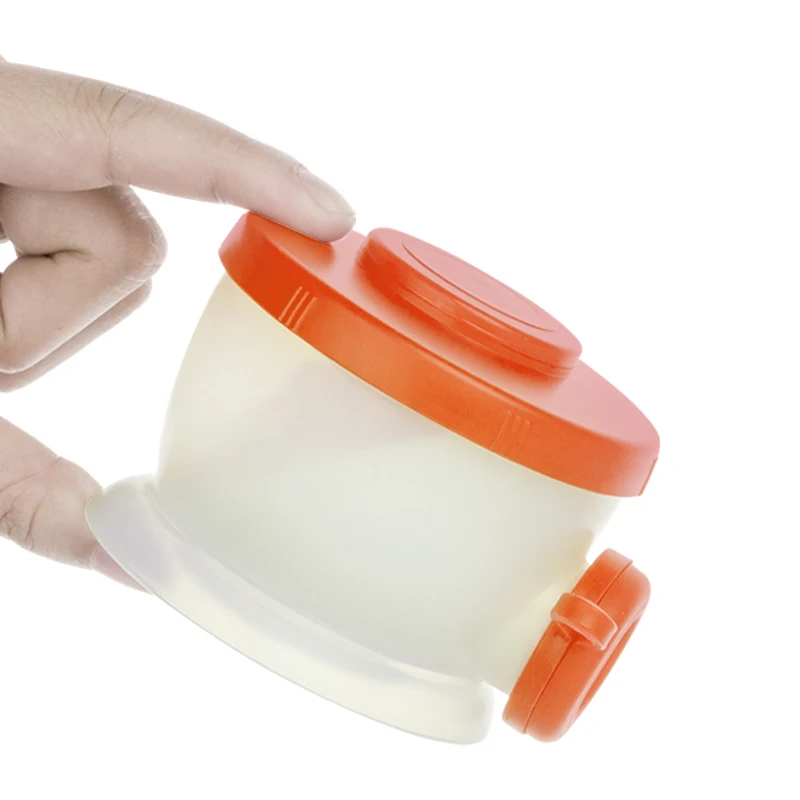 Babytry Infant Baby 3 Layers Food Container Portable Formula Dispenser Bottle Accessories Milk Powder Storage Box For Children